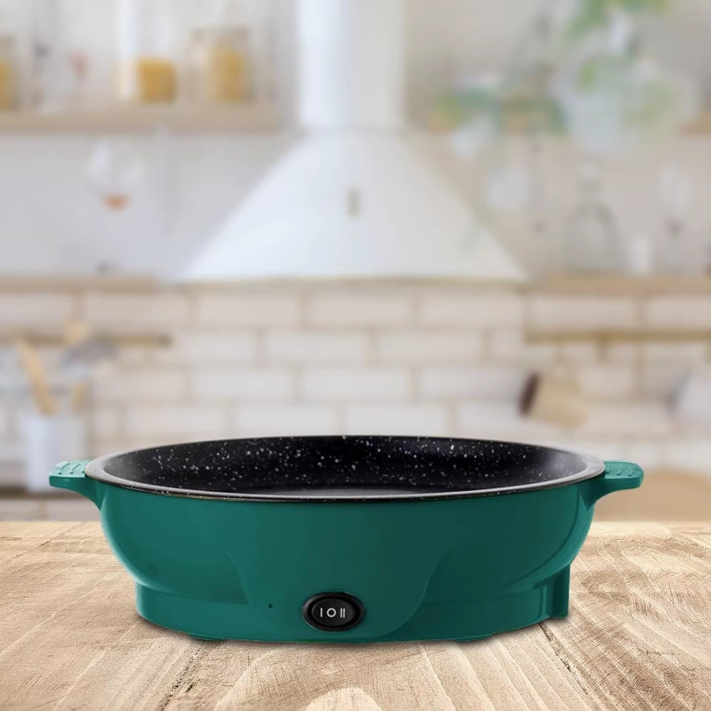 Portable Multifunctional Indoor Grill Griddle - 110V BBQ Skillet for Indoor Frying Smoker Digital Silicone Mold Bbq Grill Cover