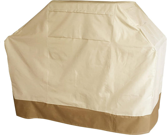 Grill Cover BBQ Cover Grill Covers Heavy Duty Gas Barbeque Grill Cover BBQ Grill Covers, 58 Inch,Beige Color