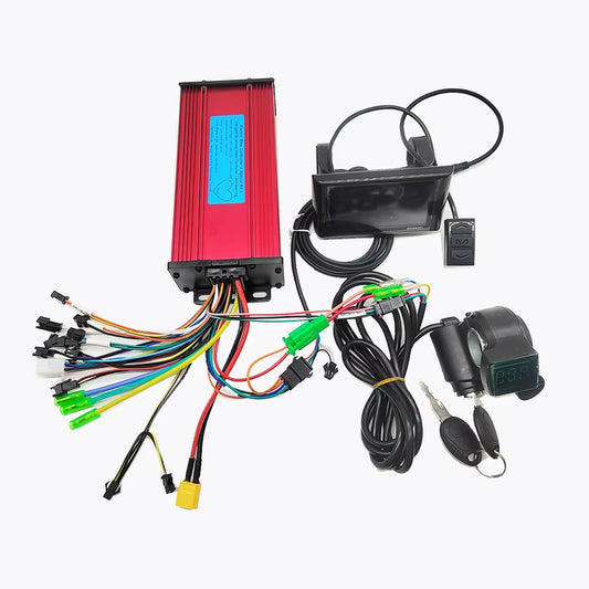 36V 48V 60V 1000W 1200W 1500W 40A E-Bike/Electric Scooter Brushless Controller with LCD Display and Throttle for Electric Bike