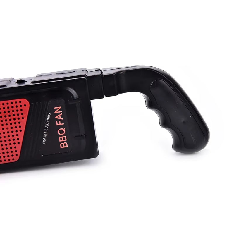 (No Battery) BBQ Cooking Fan for Outdoor BBQ Picnic Air Blower Point Carbon Good Helper Stove Picnic Cooking Fan Barbecue Tools