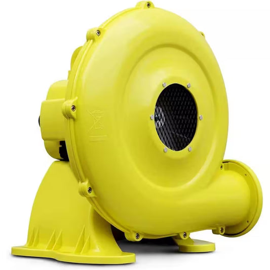 11 In. 1 Fan Speeds Drum Fan in Yellow with Silent Mode