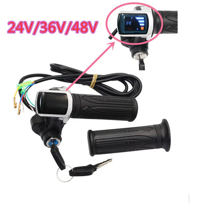 Twist Throttle Battery Display with Brushless Controller 36V 48V 500W for E-Bike/Scooter/Bldc Motor/Electric Bike