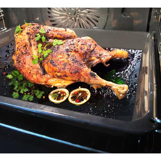 5-Piece 13 In. X 15.7 In. Set Extra Thick BBQ Grill Sheets Mat